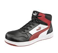 PUMA SAFETY Chaussures de sécurité FRONTCOURT MID S3PL ESD FO HRO SR - noir/blanc/rouge 41 - Chaussures et bottes de sécurité