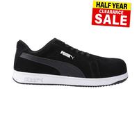 Puma Safety Iconic Low Zapatos de Seguridad para Hombre de Trabajo Negro