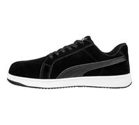 Puma Safety Iconic Suede Black Low - Zapatillas de Seguridad (Talla 42), Color Negro