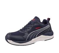 PUMA Safety Shift Low S1PS - Zapatos de trabajo antideslizantes resistentes al calor con puntera de acero, ligeros, para hombre y mujer, azul, 41 EU