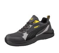 PUMA Safety Shift Low S1PS - Zapatos de trabajo antideslizantes resistentes al calor con puntera de acero, ligeros, para hombre y mujer, gris, 46 EU