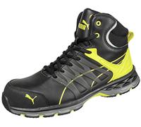 PUMA Safety Velocity 2.0 Yellow Mid 633880-42 ESD Botas de Seguridad S3 Tamaño: 42 Negro, Amarillo 1 Unisex Adulto, EU