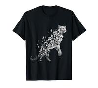 Puma Salvaje con Motivo Animal Camiseta