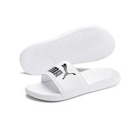 PUMA Popcat 20, Chanclas Unisex adulto, Puma White Puma Black, 37 EU