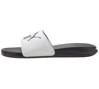 PUMA Sandalia unisex Popcat 20 H Slide, blanco-carbón oscuro, talla 40, Puma Blanco Carbón Oscuro, 42 EU, Puma Blanco Dark Carbon, 41/42 EU