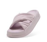 PUMA Sandalias Leadcat con plataforma para mujer, rosa malva blanco rosa, 42 EU