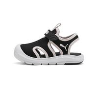 PUMA Sandalias unisex Baby Fun Racer V INF Slide Black-Jasmine Flower, talla 7 UK Niño, Puma Flor de jazmín negro, 7 UK