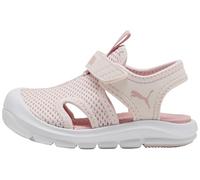 PUMA Sandalias unisex para bebé Fun Racer de malla en V INF, flor de jazmín, perspectiva rosa, talla 3 UK Niño, Jasmine Flower Rosy Outlook, 35.5 EU