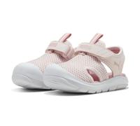 PUMA Sandalias unisex para bebé Fun Racer de malla en V INF, flor de jazmín, perspectiva rosa, talla 8 UK para niños, Jasmine Flower Rosy Outlook, 8 UK