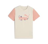 PUMA Sandy Adventures tee PS, Camisetas Unisex Niños, Alpine Snow,