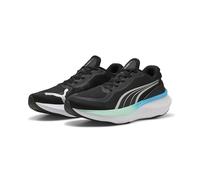 PUMA SCEND Pro 2 Tenis Unisex para Correr de Carretera, Negro-Menta Melt-Speed Blue, Talla 10 UK, Puma Black Mint Melt Speed Blue, 44.5 EU