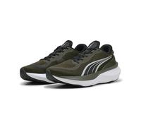 PUMA Tenis Unisex Scend Pro 2 para Correr, Dark Olive Puma Black, 38.5 EU