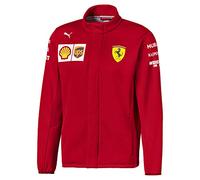 PUMA Scuderia Ferrari 763021 02 - Chaqueta de manga larga con cremallera para hombre, color rojo, rosso, XXL