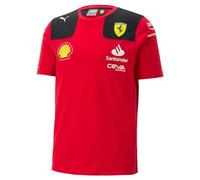 PUMA Scuderia Ferrari - Camiseta del Equipo Charles Leclerc 2023 - Rojo - Hombre - Talla: L