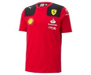Puma Scuderia Ferrari - Camiseta del Equipo Charles Leclerc 2023 - Rojo - Hombre - Talla: XL