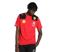 PUMA Scuderia Ferrari - Camiseta Equipo 2023 Carlos Sainz - Rojo - Hombre - Talla: M