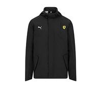 PUMA Scuderia Ferrari - Chaqueta impermeable, Negro -, X-Large