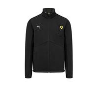 PUMA Scuderia Ferrari - Chaqueta Softshell para hombre, color negro, talla S, Negro -