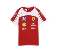 PUMA Scuderia Ferrari F1 2026 Camiseta del equipo para niños - Rojo - Talla: 152