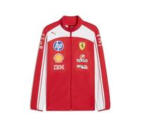 PUMA Scuderia Ferrari F1 2026 Chaqueta softshell del equipo Hombre - Rojo | El diseño enfatiza los colores patrimoniales blancos y rojos, Como se ve llevado por el equipo y los pilotos