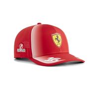 PUMA Scuderia Ferrari F1 2026 Gorra de Charles Leclerc - Rojo - Talla única
