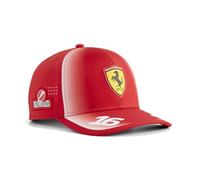 PUMA Scuderia Ferrari F1 2026 Gorra Infantil de Charles Leclerc - Rojo - Talla única