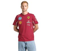 PUMA Scuderia Ferrari F1 Camiseta del Equipo 2025 - Rojo - Talla XL
