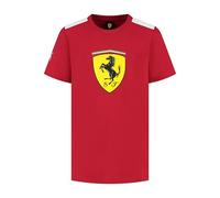 PUMA Scuderia Ferrari F1 Camiseta para Hombre con Logo de Gran Scudetto - Rojo - Talla XS