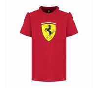 PUMA Scuderia Ferrari F1 Camiseta para Niños con Logo de Gran Scudetto - Rojo - Talla 104