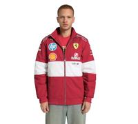 PUMA Scuderia Ferrari F1 Chaqueta Vintage Racing del Equipo 2025 - Rojo - Talla XXL