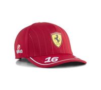 PUMA Scuderia Ferrari F1 Gorra Infantil Charles Leclerc 2025 - Rojo - Talla Única