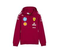PUMA Scuderia Ferrari F1 Sudadera con Capucha del Equipo Infantil 2025 - Rojo - Talla 104