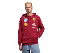 PUMA Scuderia Ferrari F1 Sudadera del Equipo 2025 - Rojo - Talla XXL
