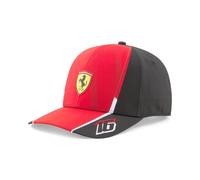 PUMA Scuderia Ferrari - Gorra 2023 Charles Leclerc - Rojo - Unisex - Talla única