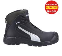 Puma Safety - Botas de trabajo Cascadas Medio - S3 Cuero con protector - Hombres Negro