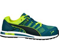 Puma Seguridad Seguridaditzapato Elevate Knit Verde Bajo S1P ESD HRO SRC Azul/Verde EUR 39