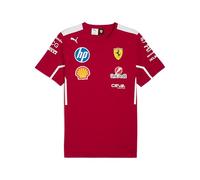 PUMA SF Team tee Wn Camiseta, Cereza Oscura, S para Mujer