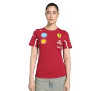 Puma SF Team tee Wn - Camiseta para Mujer, Cereza Oscura, XL