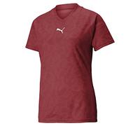 PUMA She Moves The Game Jersey Camiseta de fútbol, Mujer, Rojo Intenso, S