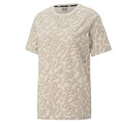 PUMA She Moves The Game tee Camiseta, Mujer, Prístino, XS