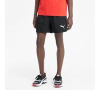 Puma Short con pequeño logo esencial. Talla S. Color Negro