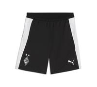 PUMA Short de entrenamiento Borussia Mönchengladbach de corte ajustado para hombre, Accesoiros, Negro, S
