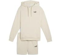 PUMA Chándal negro / offwhite, Talla L
