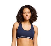 Puma Sujetador Deportivo para Mujer, Puma Azul Marino, S
