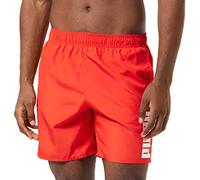 PUMA Shorts 100001385 Trajes de baño, Rojo, XXL Hombre