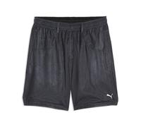 PUMA Shorts de baloncesto 7" Art Class estampados de corte holgado para hombre, Accesoiros, Gris, 3XL