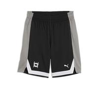PUMA Shorts de baloncesto Fundamentals Mesh 8" para hombre, Ropa, Negro, XS