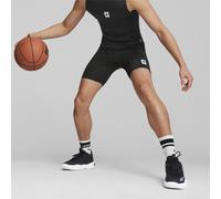 PUMA Shorts de baloncesto Hoops Team para hombre, Accesoiros, Negro, XXL