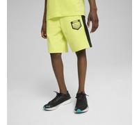 PUMA Shorts de chándal estampados Active Sports juveniles, Ropa, Amarillo, 9-10Y