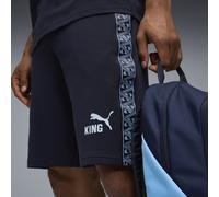 PUMA Shorts de chándal Manchester City KING para hombre, Accesoiros, Azul, L L
